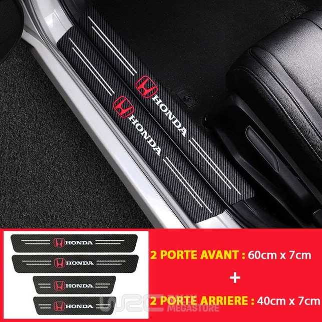 FILM PROTECTION AUTOCOLLANT POUR SEUIL DE PORTE HONDA